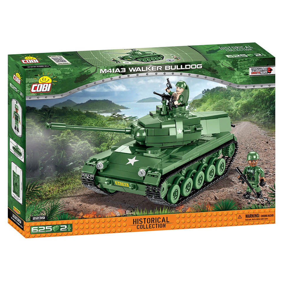 M41A3 WALKER BULLDOG BUILDING BLOCK MODEL - 625 PIECES Main Image