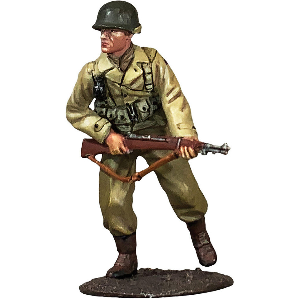 U.S. Infantry Advancing 1/30 Figure William Britain 25194 Main Image
