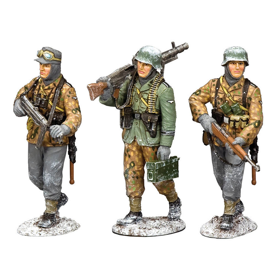 MG34 Machine Gun Team 1/30 Figure Set King & Country (BBG125) Main Image