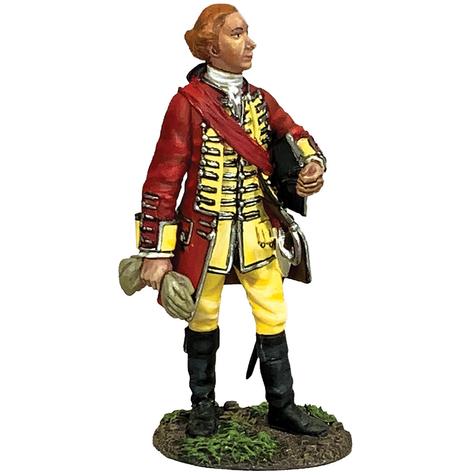 British General James Wolfe 1759 1/30 Figure William Britain (10134) Main Image