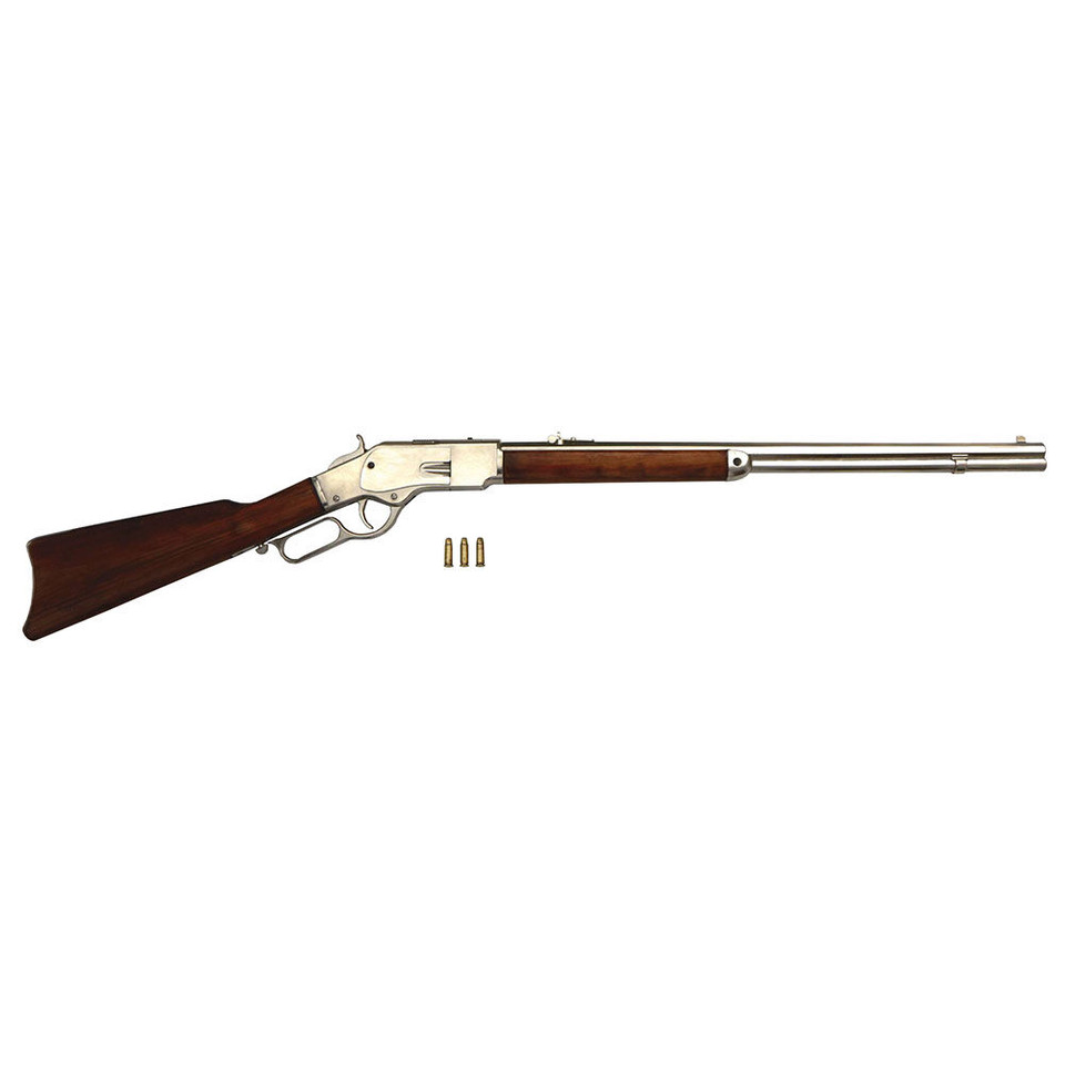 Model 1873 Repeating Rifle - Polished Nickel Finish Main Image