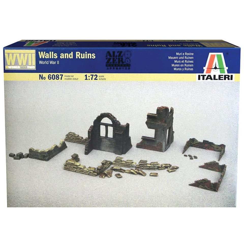 Walls and Ruins 1/72 Models Italeri (6087) Main Image