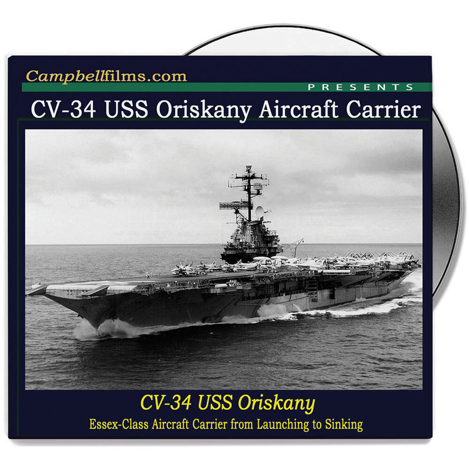 CV-34 USS Oriskany DVD Campbell Films (CFDVD0429) Main Image
