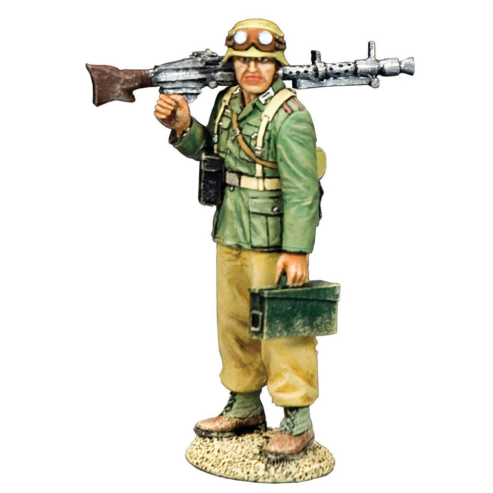MG34 Machine Gunner 1/30 Figure King & Country (AK135) Main Image