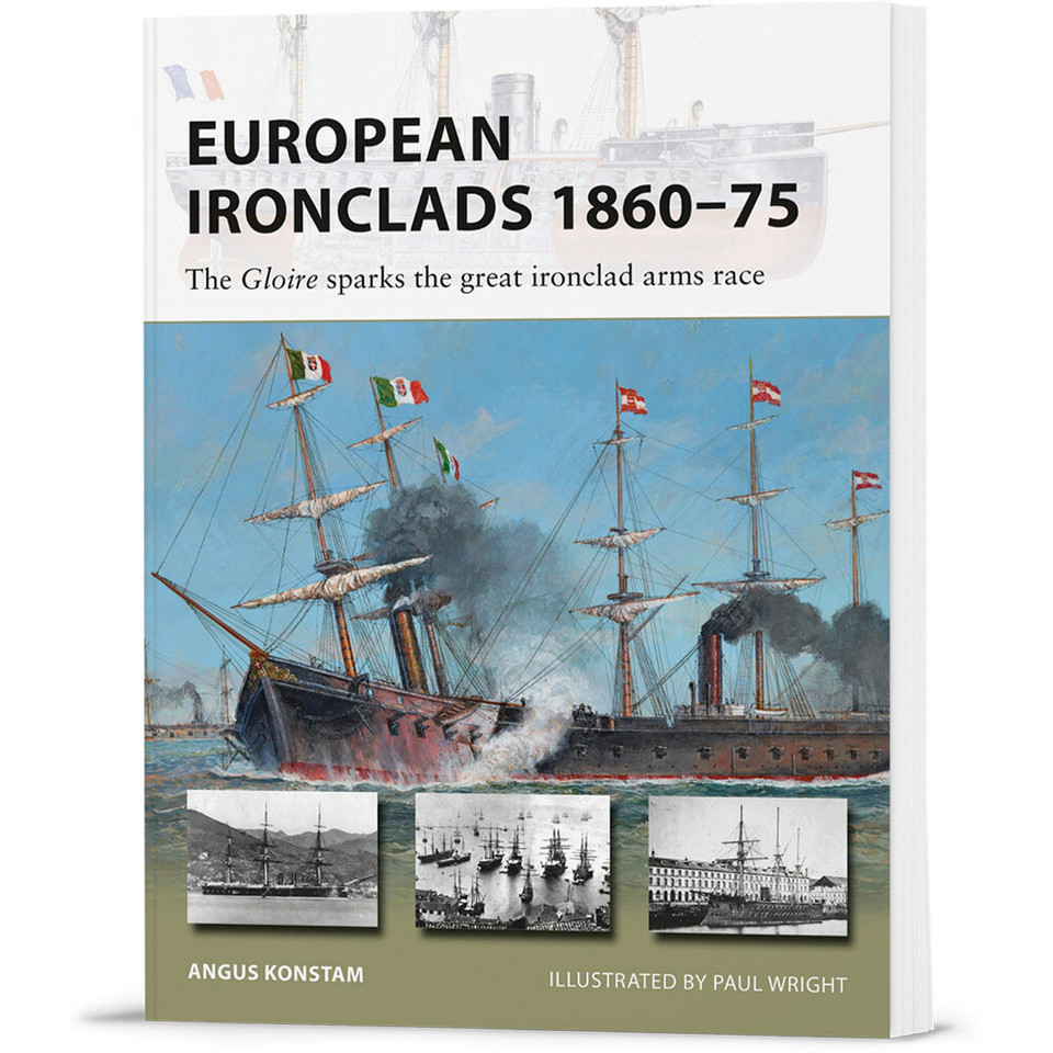 European Ironclads 1860-75 New Vanguard Main Image