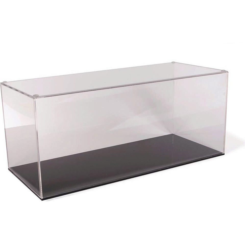 1:18 Acrylic Display Case - Clear w/ Black Base Main Image
