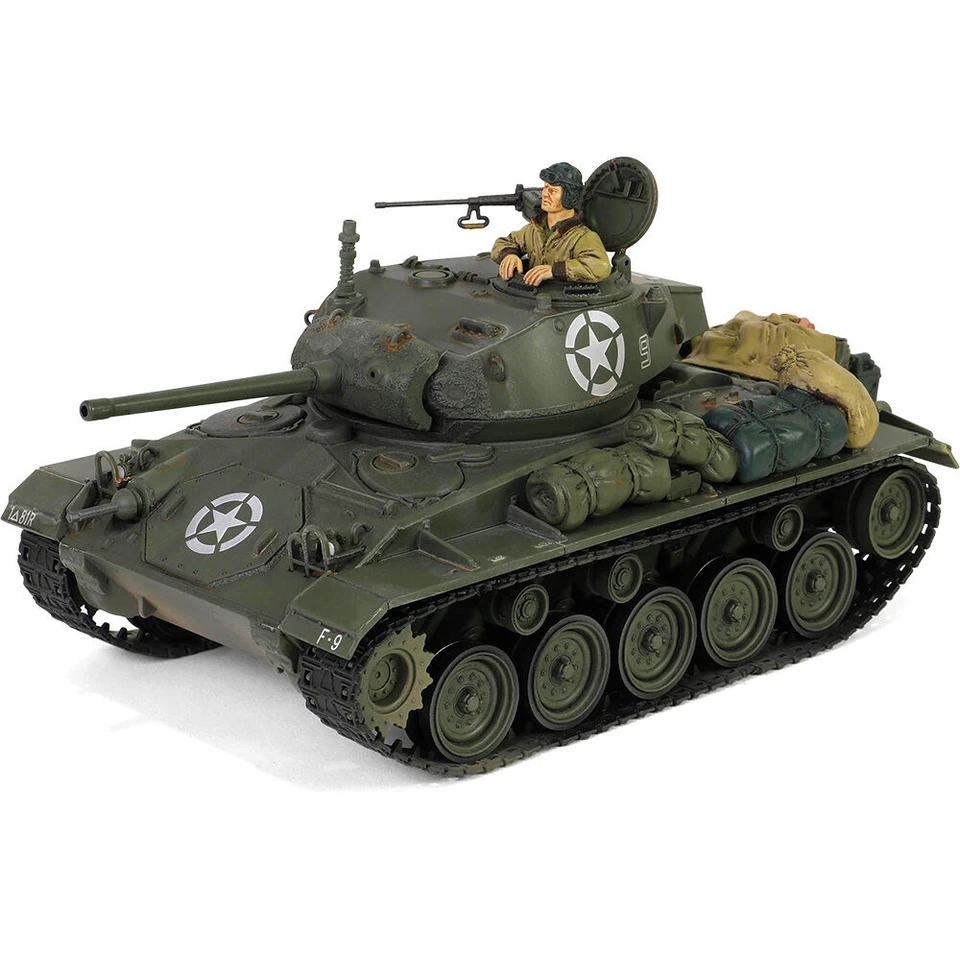 M24 Chaffee 1/32 Die Cast Model 36th TB, 8th AD, Fheinberg, Germany 1945 Main Image