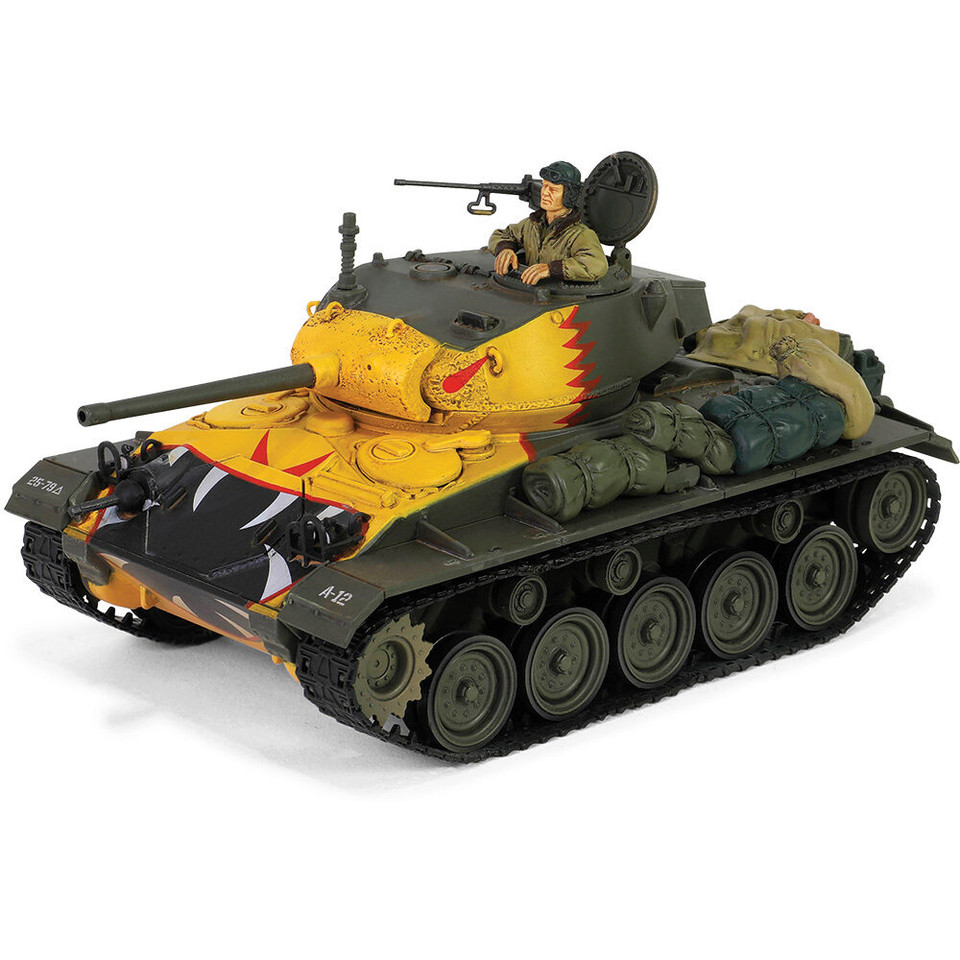 M24 Chaffee 1/32 Die Cast Model 79th TB, Han River, South Korea, 1950 Main Image