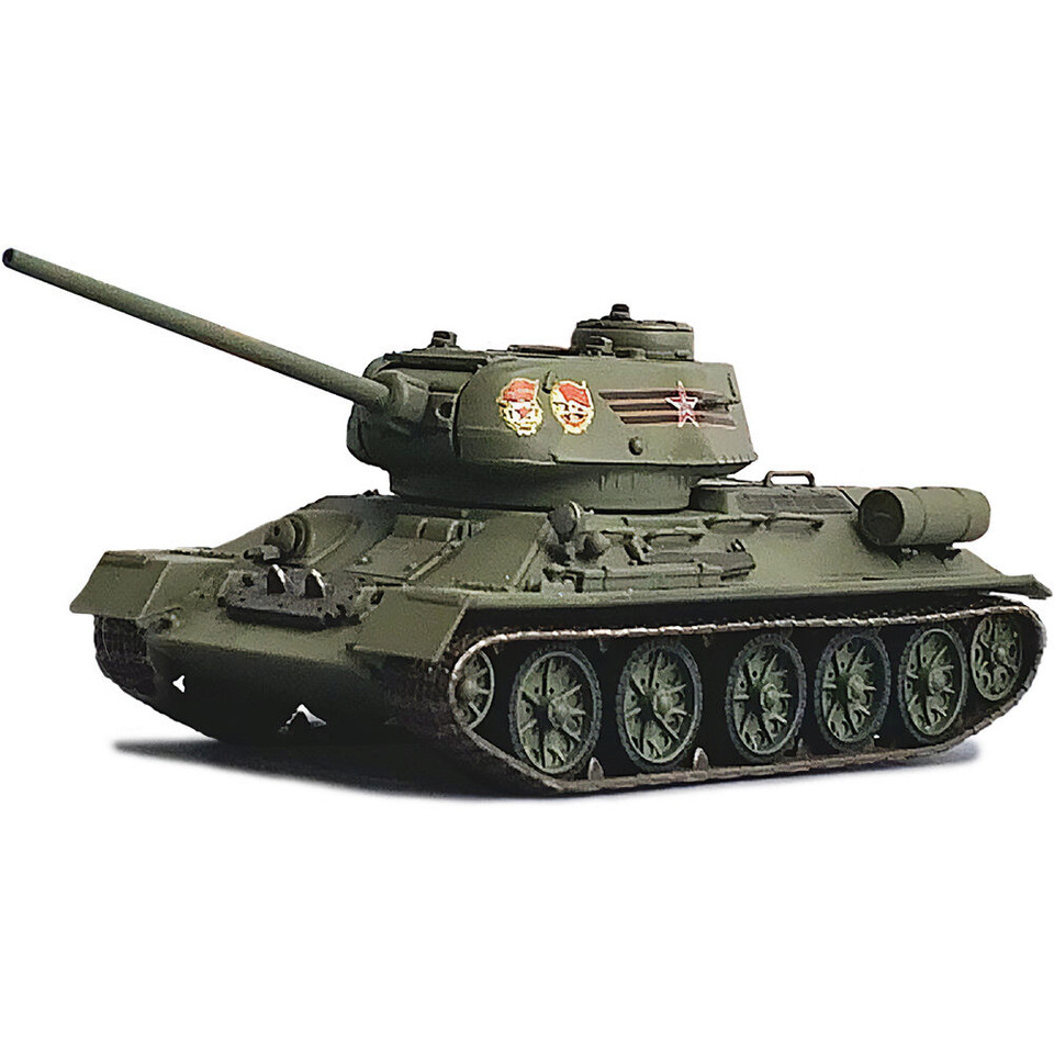 T-34/85 Tank 1/72 Plastic Model Victory Day Parade Main Image