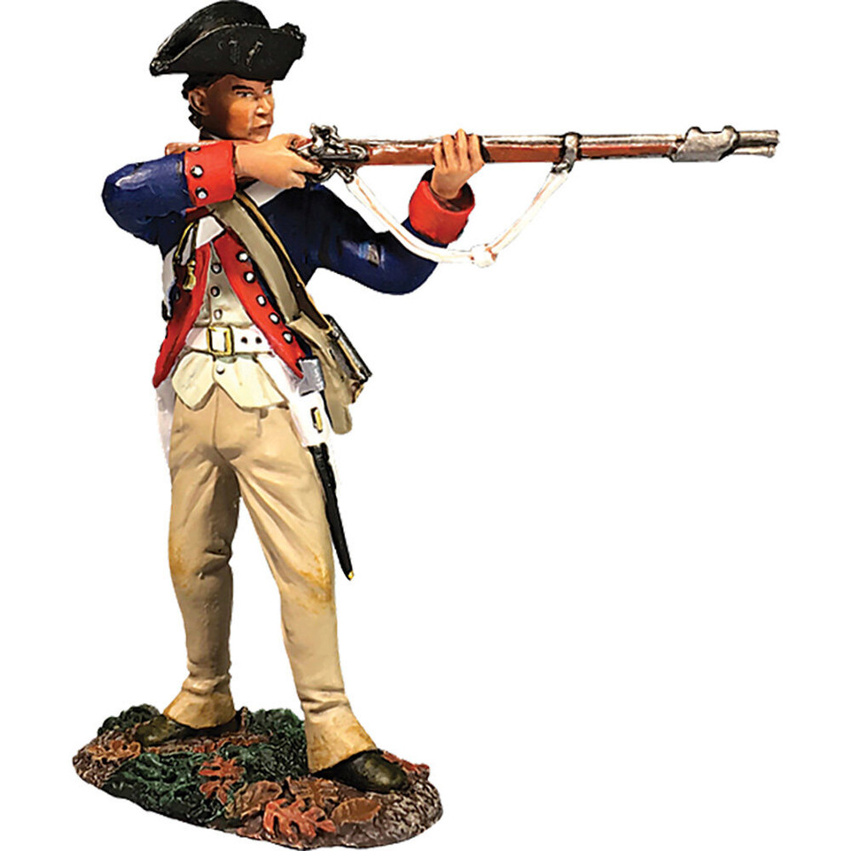 Continental Line Standing Firing No.2  1/30 Figure 1777-87 William Britain (16059) Main Image