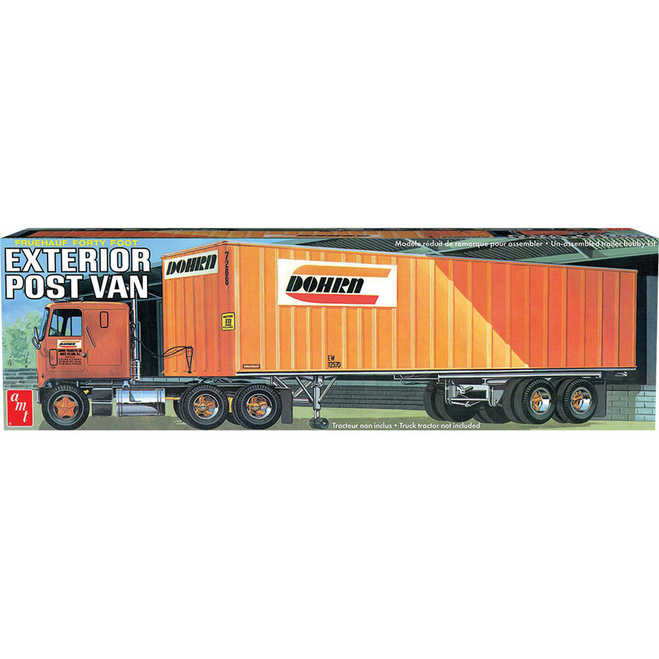 40' Fruehauf Exterior Post Trailer Dohrn 1/25 Kit Main Image
