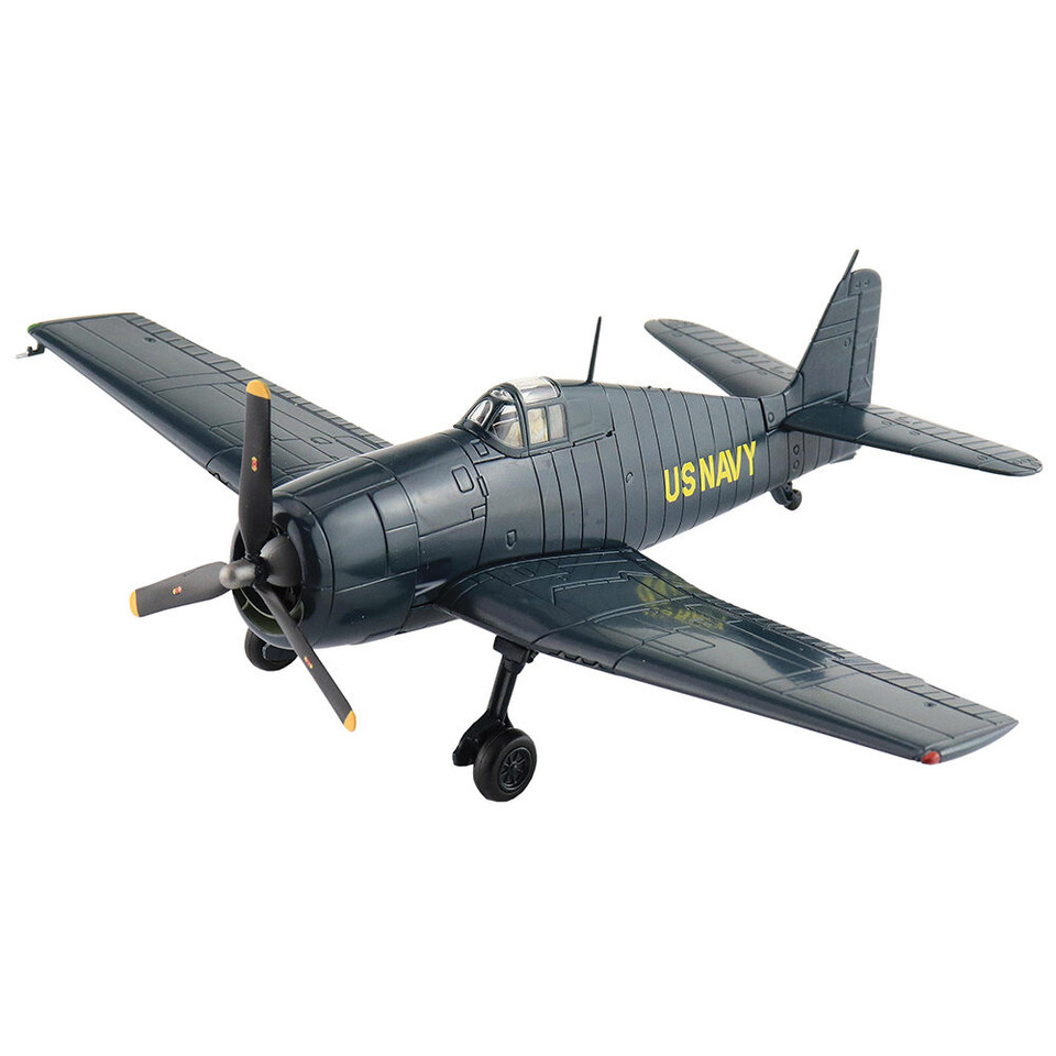 F6F-5 Hellcat 1/72 Die Cast Model - HA1121 US Navy 1946 (decals for No. 1 to No. 4 airplane) Main Image