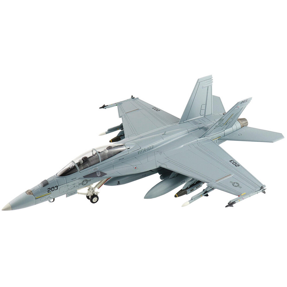F/A-18F Super Hornet 1/72 Die Cast Model - HA5139 VFA-103 Jolly Rogers US Navy June 2016 Main Image