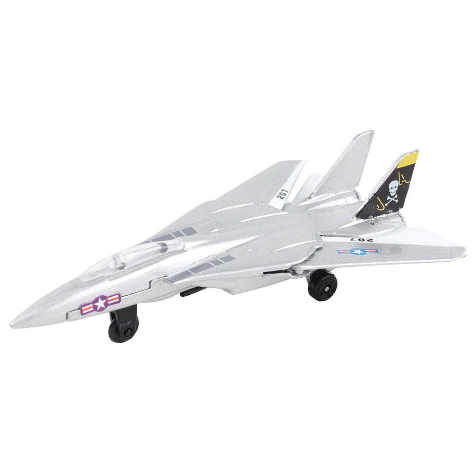F-14 TOMCAT JOLLY ROGERS DIE CAST MODEL W/ RUNWAY RW115 Main Image