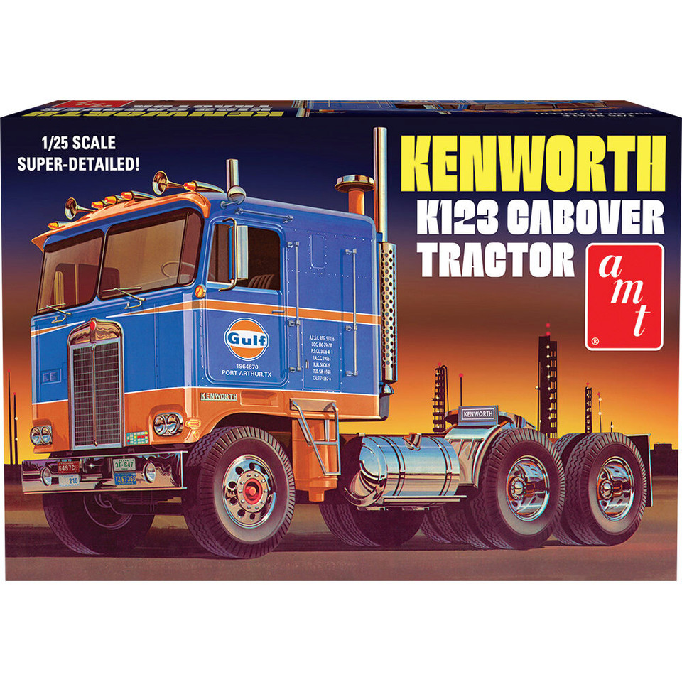 Kenworth K-123 Cabover Gulf 1/25 Kit AMT Models (AMT1433/06) Main Image