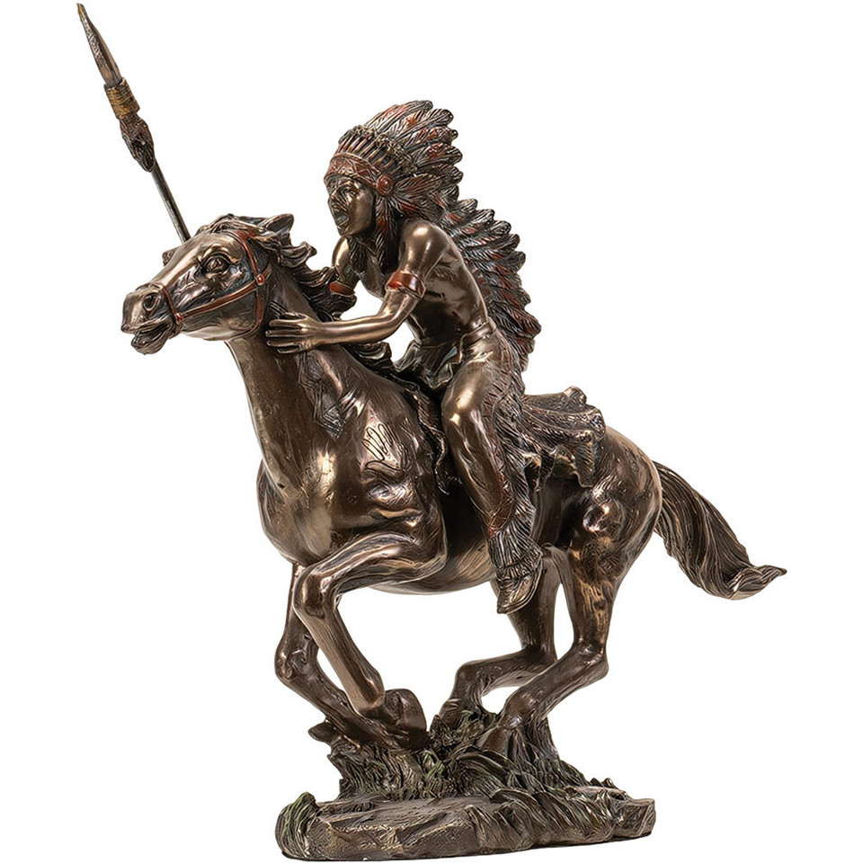 Native Indian Warrior Statue  12782 Main Image