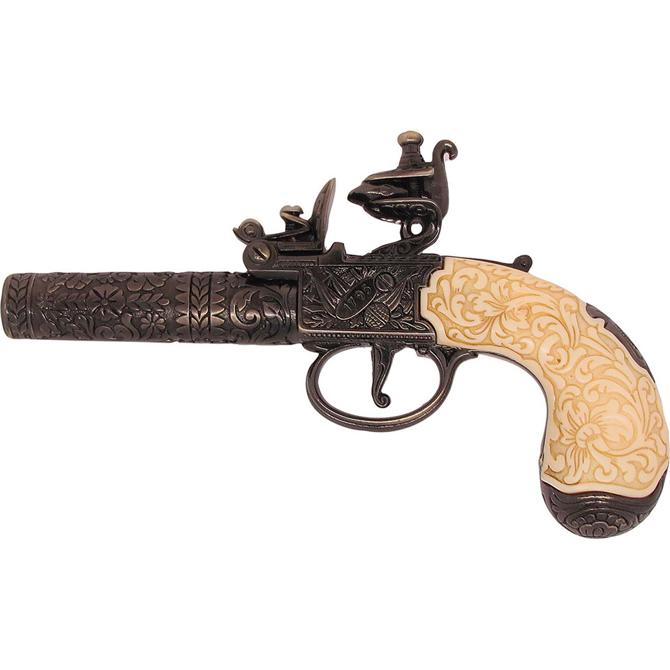 Denix 18TH Century Colonial Ornate Replica Flintlock Pistol Main Image