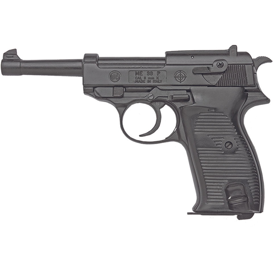 8mm Blank-Firing Military P-38 Replica Prop or Starter Gun Main Image