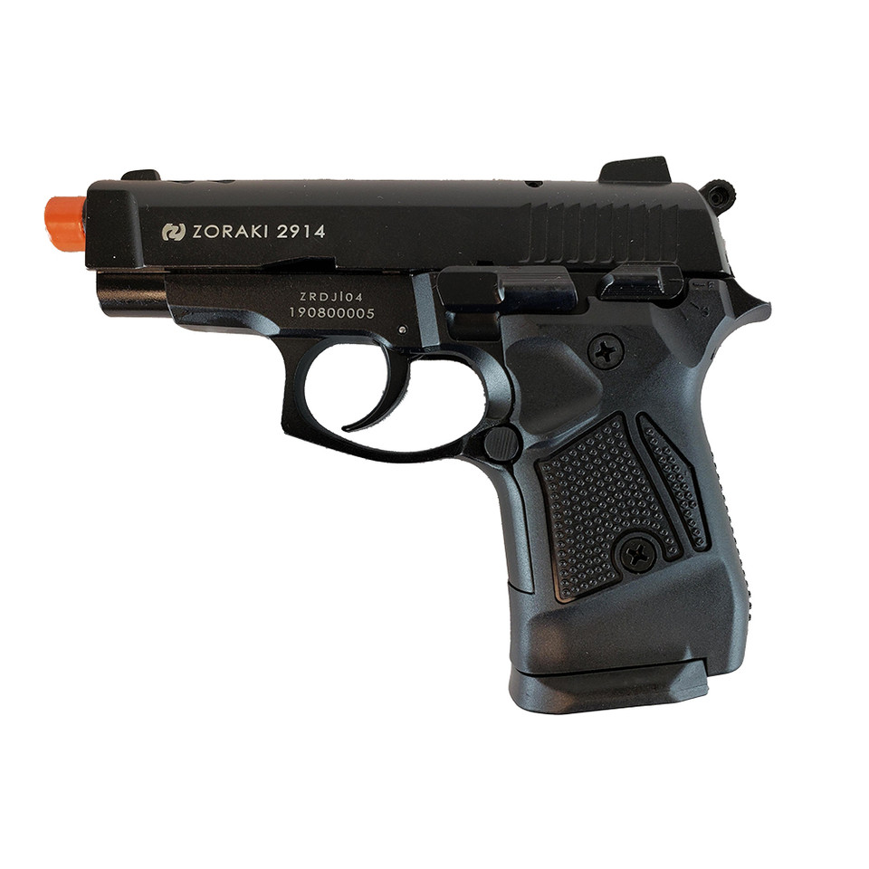 ZORAKI 2914 Semi  Auto Blank Pistol - Black Main Image
