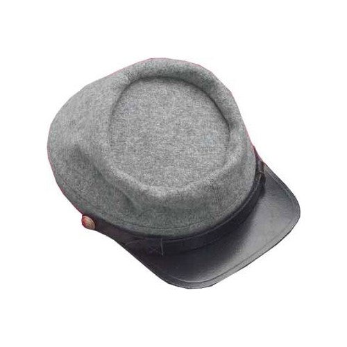 Deluxe Enlisted Men's Kepi  Confederate Gray - Size - M Main Image