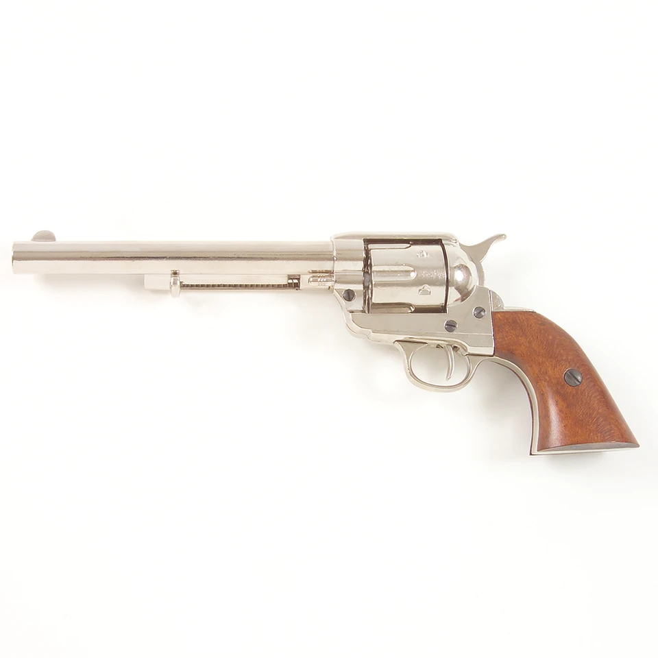 Denix Western M1873 Cavalry Replica Revolver Cap Gun - Nickel Main Image