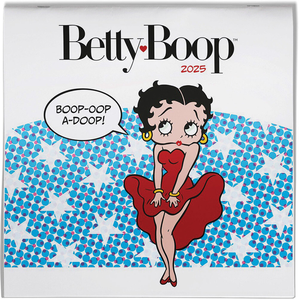 Betty Boop 2025 Wall Calendar 9781529815429 Main Image