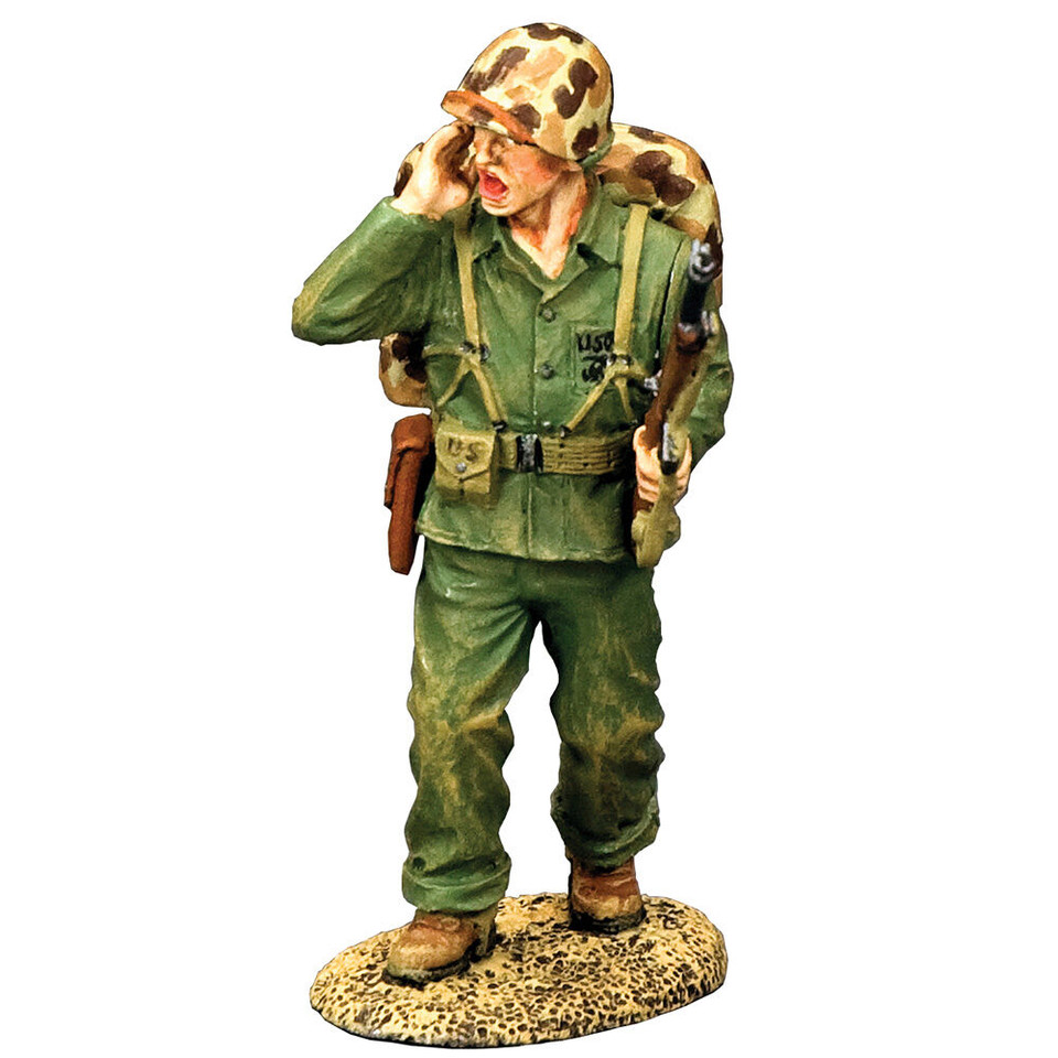 Shouting Marine Officer 1/30 Figure KING & COUNTRY (USMC072) Main Image