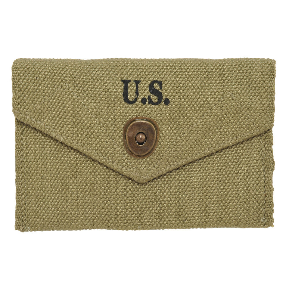M1942 FIRST AID POUCH MARKED JT&L 1943 World War Supply (1083) Main Image