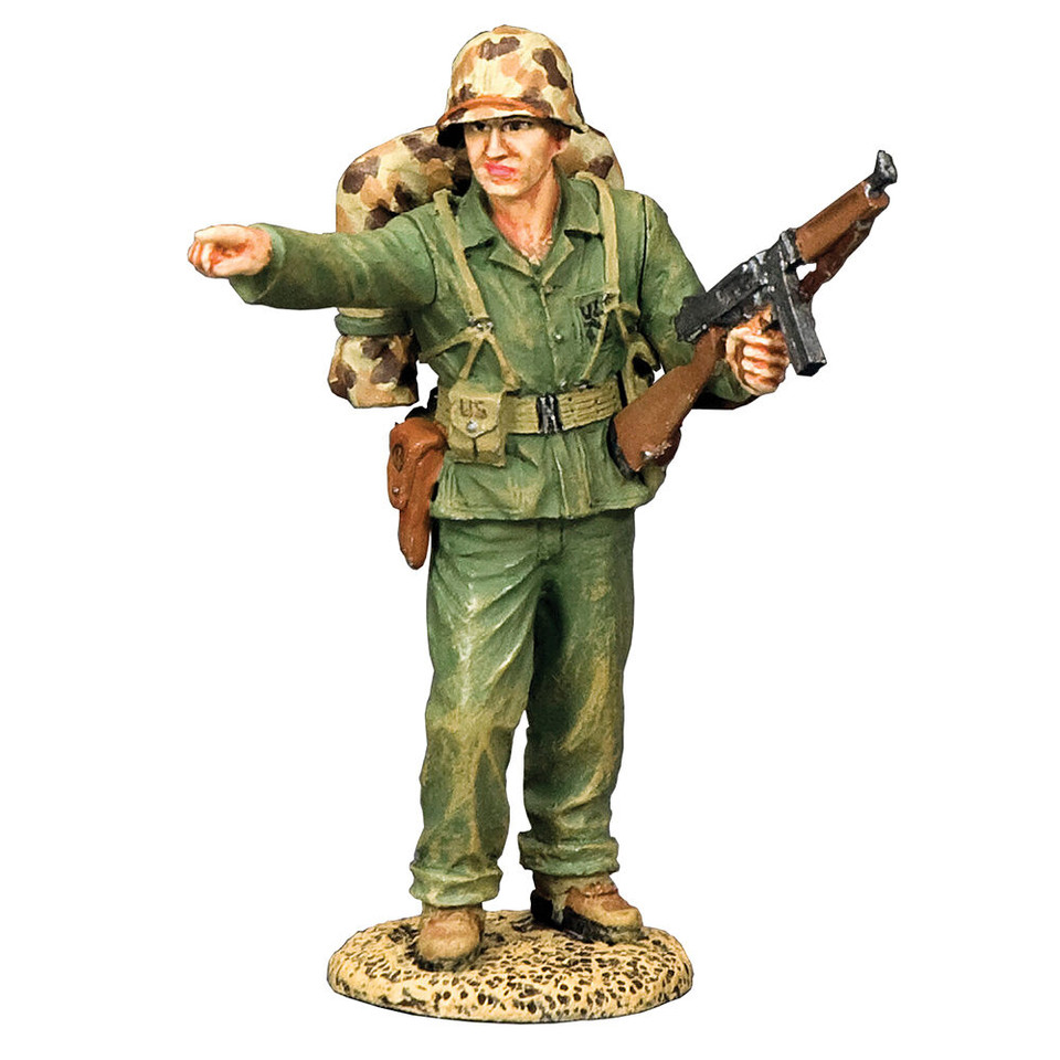Pointing Marine Gunny 1/30 Figure KING & COUNTRY (USMC071) Main Image