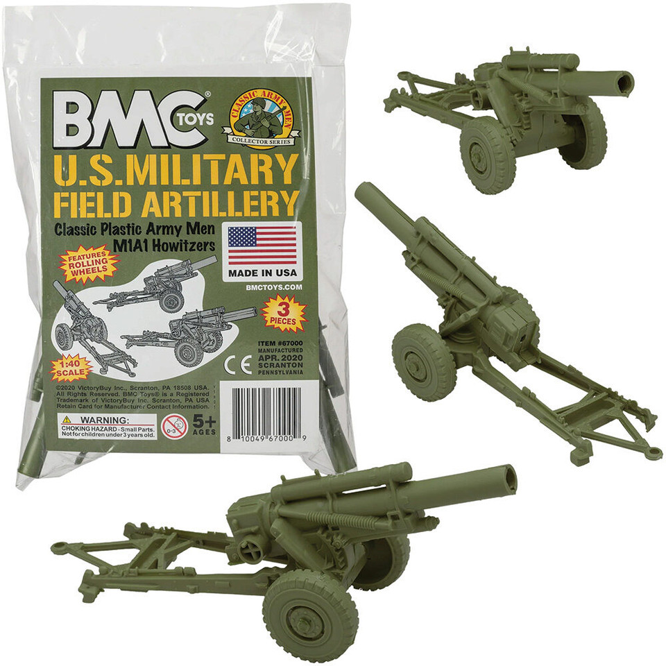 3-pc Field Artillery 1/24 Plastic Model VICTORYBUY (BMC-67000) Main Image