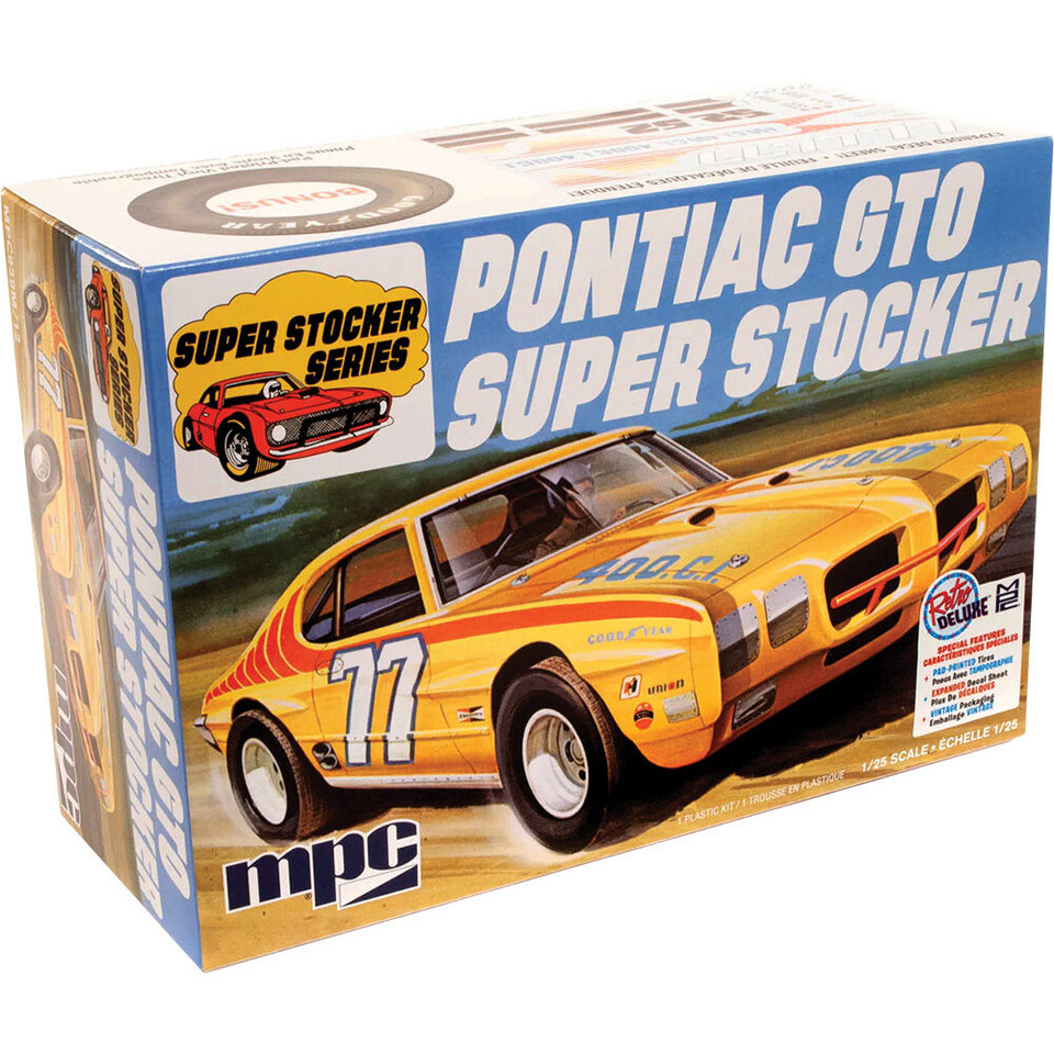 1970 Pontiac GTO Super Stocker 1/25 Kit MPC MODELS (MPC939M) Main Image