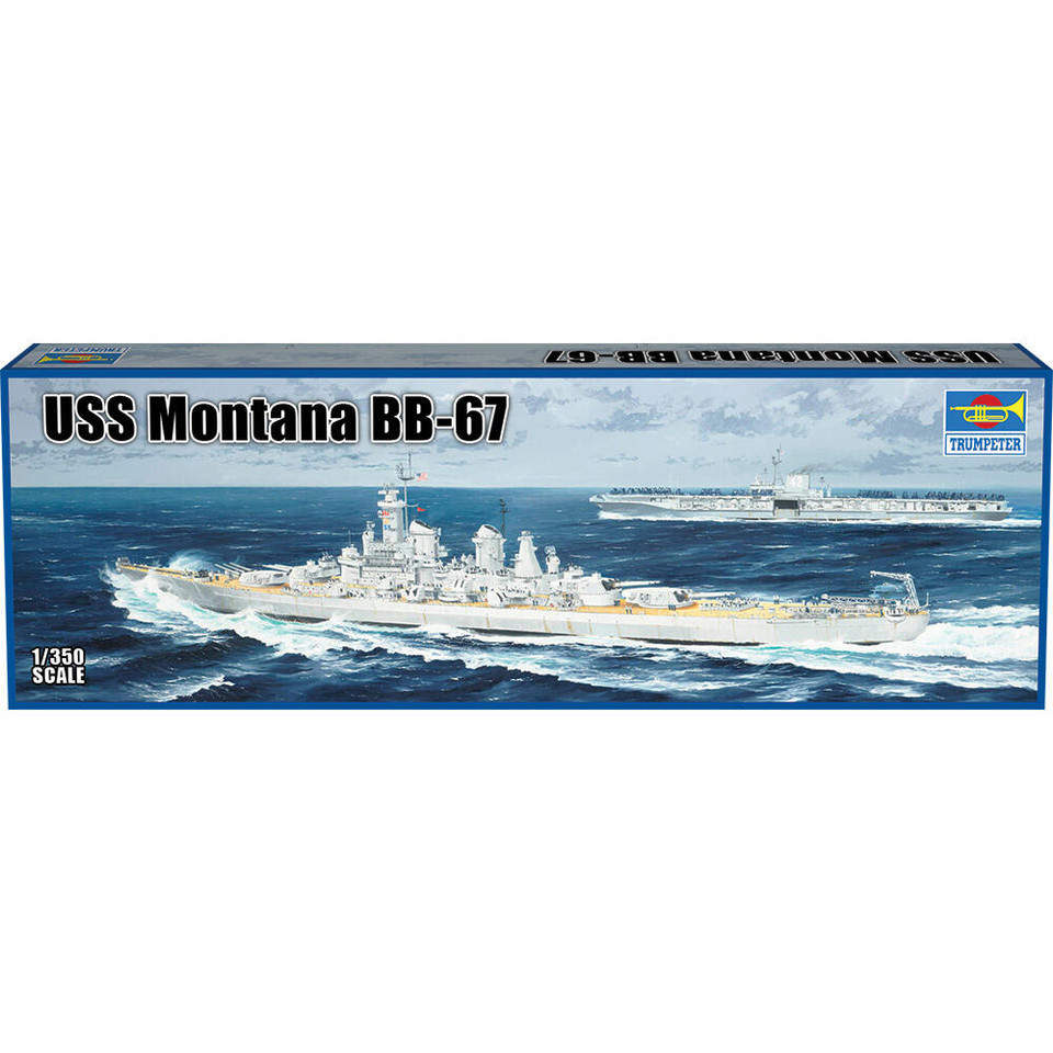USS Montana BB-67 1/350 Kit TRUMPETER (705372) Main Image