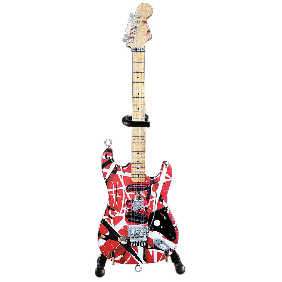Officially Licensed Eddie Van Halen Miniature Frankenstein Mini Guitar Main Image