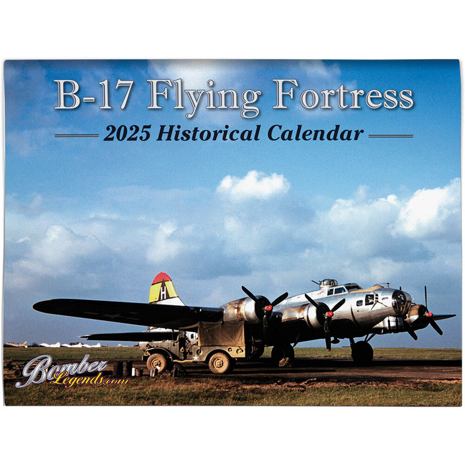 B-17 FLYING FORTRESS 2025 WALL CALENDAR C-B1725 Main Image