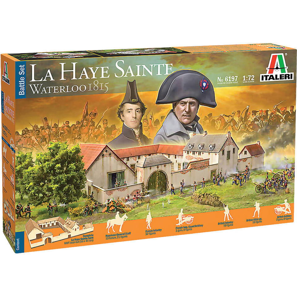 La Haye Sainte Waterloo 1815 1/72 FIGURE KIT Main Image