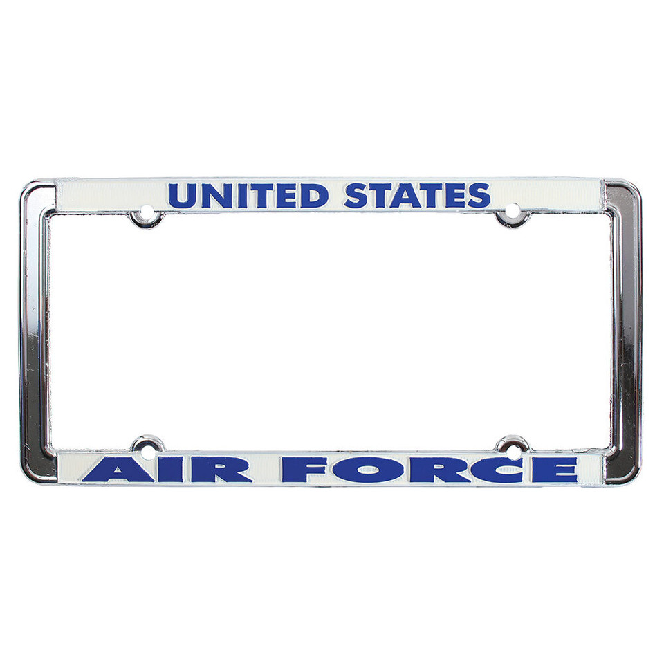 U.S. Air Force Metal License Plate Frame MF1038AIR Main Image