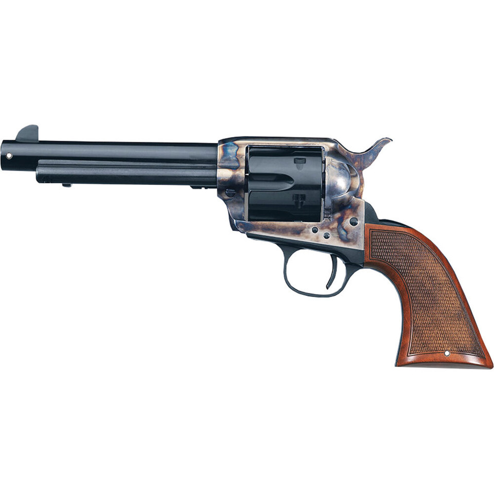 Gun Cutout Metal Sign - Old West Revolver Main Image