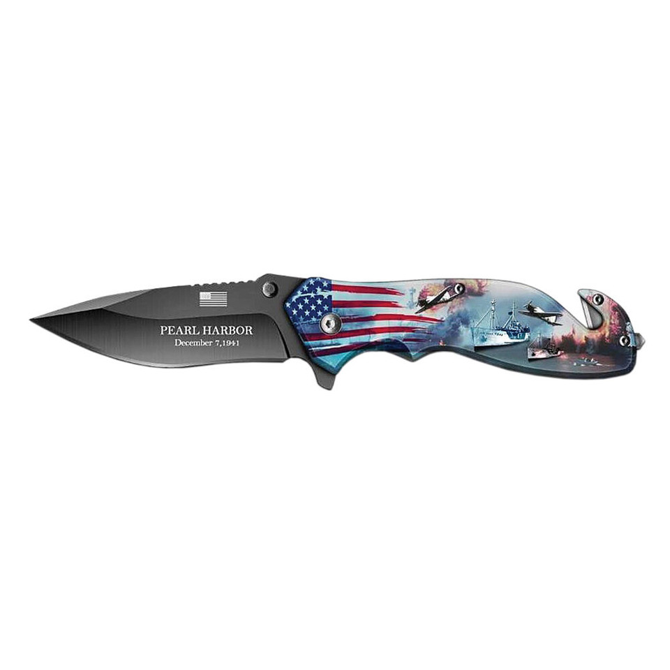 Pearl Harbor Pocket Knife  KN -1857 Main Image