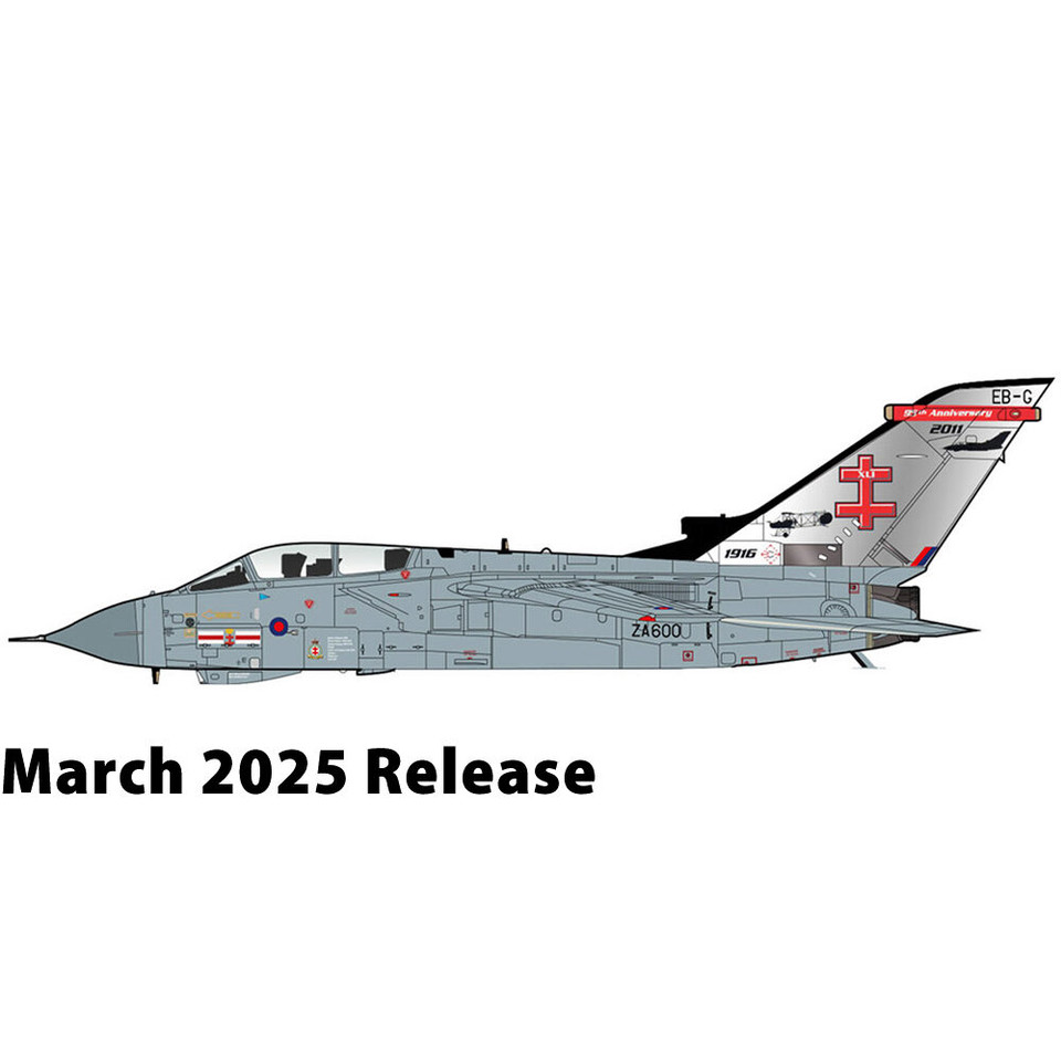 Tornado GR.4 1/72 Die Cast Model - HA6726  Test and Evaluation Sqn. RAF Coningsby 2011 Main Image