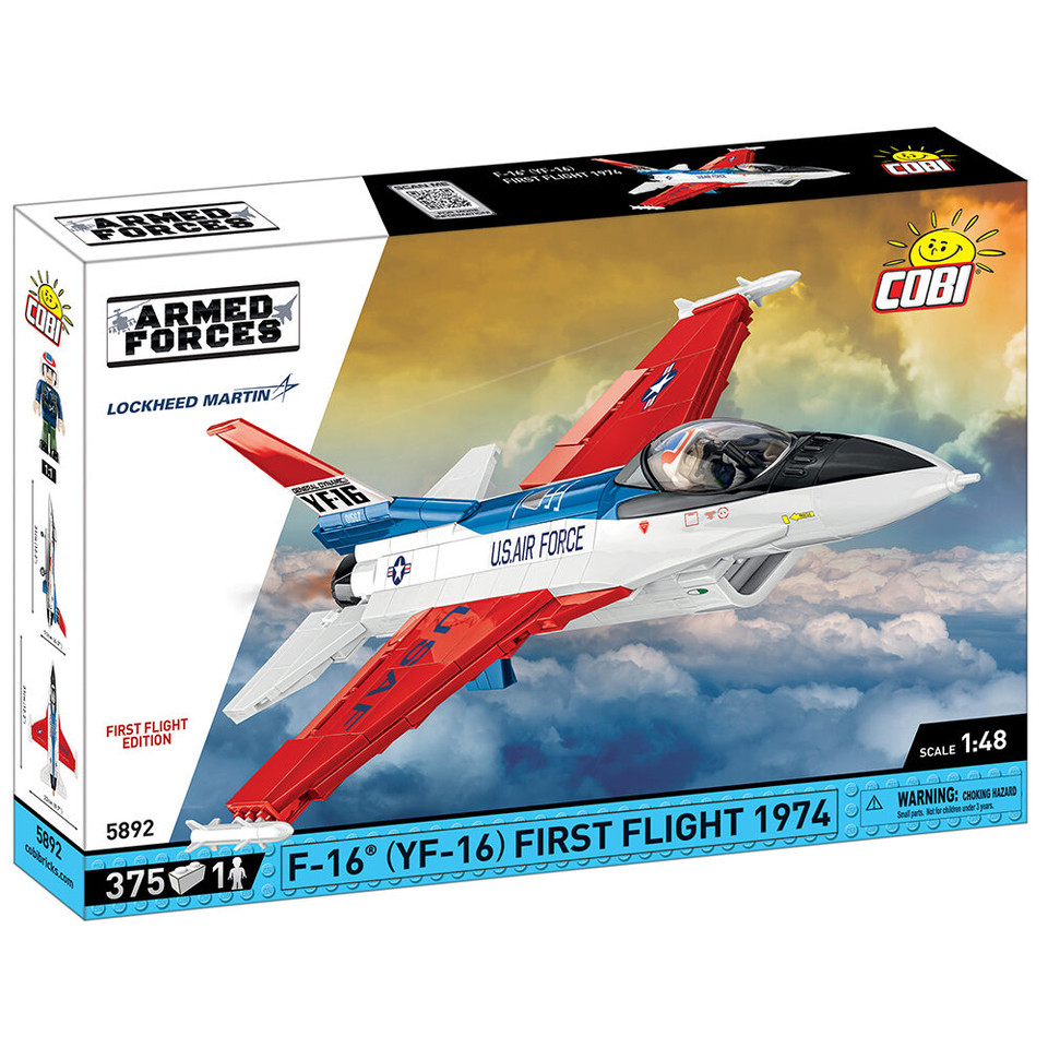 F-16 Fighting Falcon 1/48 Building Block Model Cobi (5892) Main Image