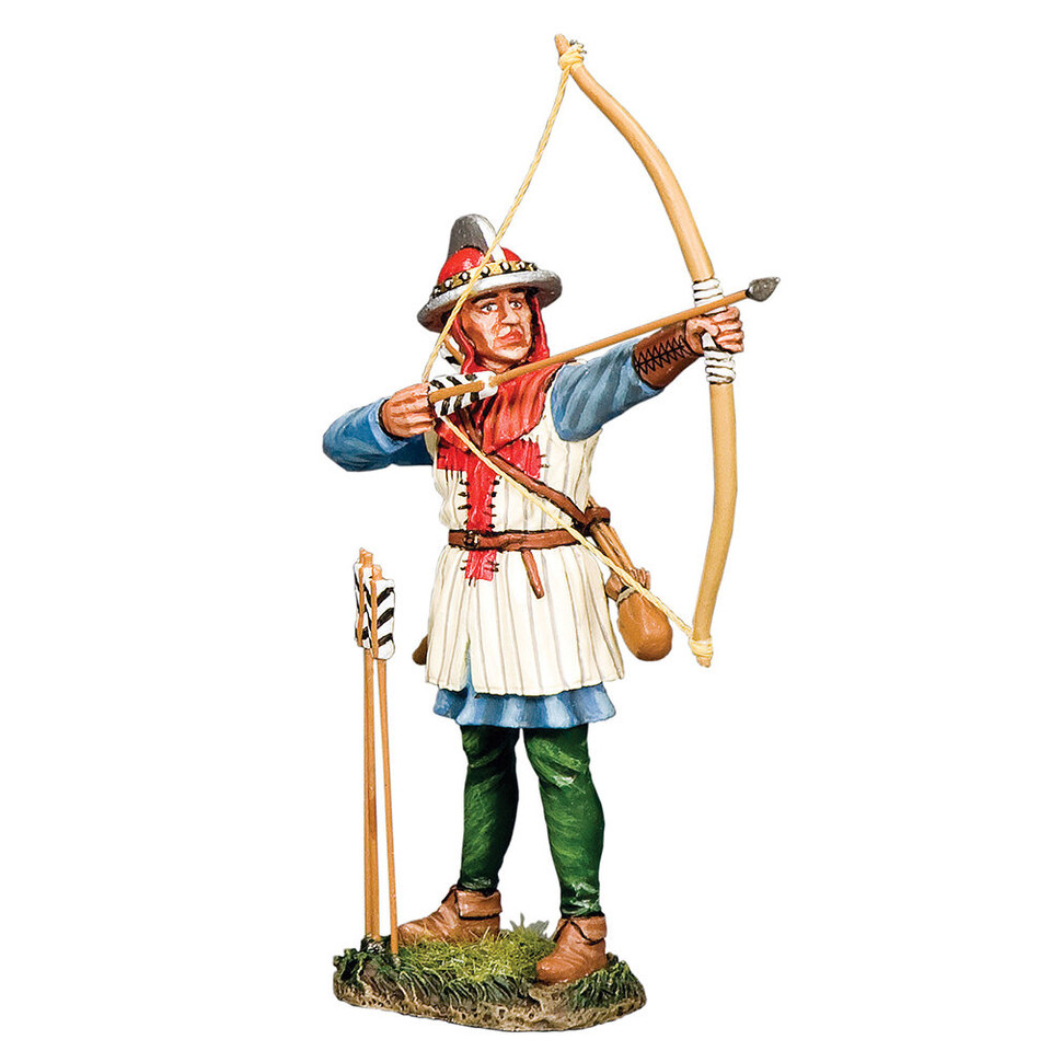 English Archer Firing Upwards 1/30 Figure K&C (MK234) Main Image