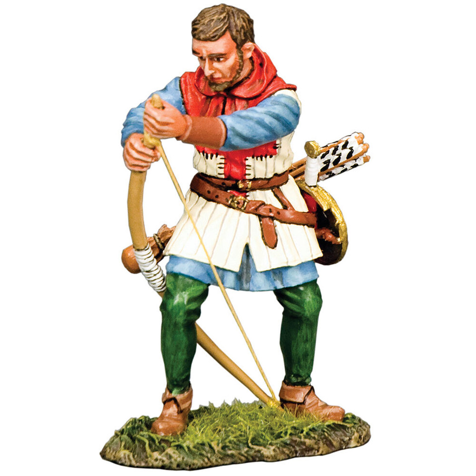 English Archer Stringing His Longbow 1/30 Figure K&C (MK236) Main Image