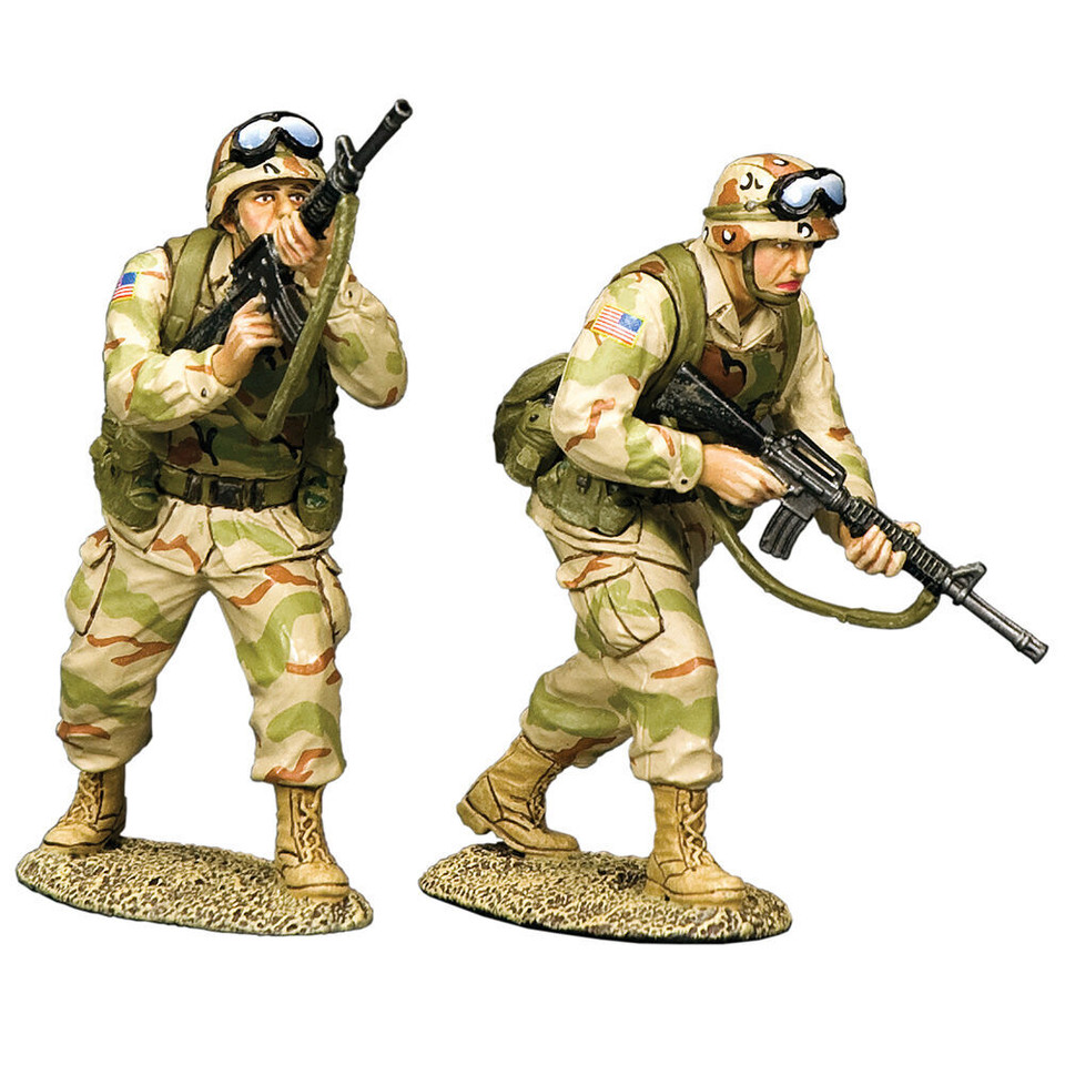 Ranger Advance To Contact 1/30 Figure Set K&C (BHD007) Main Image