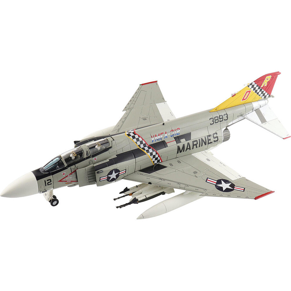F-4J Phantom II 1/72 Die Cast Model - HA19067  VMFA-31 US Marines 1976 Main Image