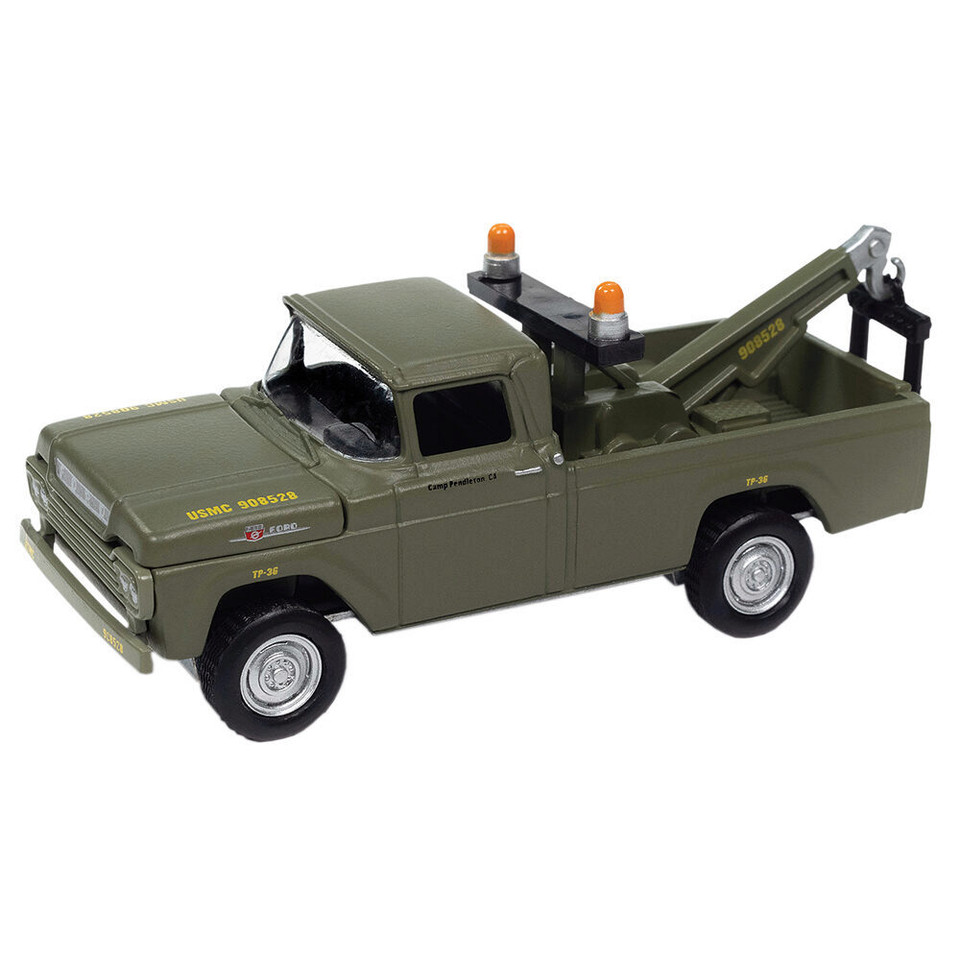 1959 Ford F-250 Tow Truck Marine Camp Pendleton JLML011/48B-Ford Main Image