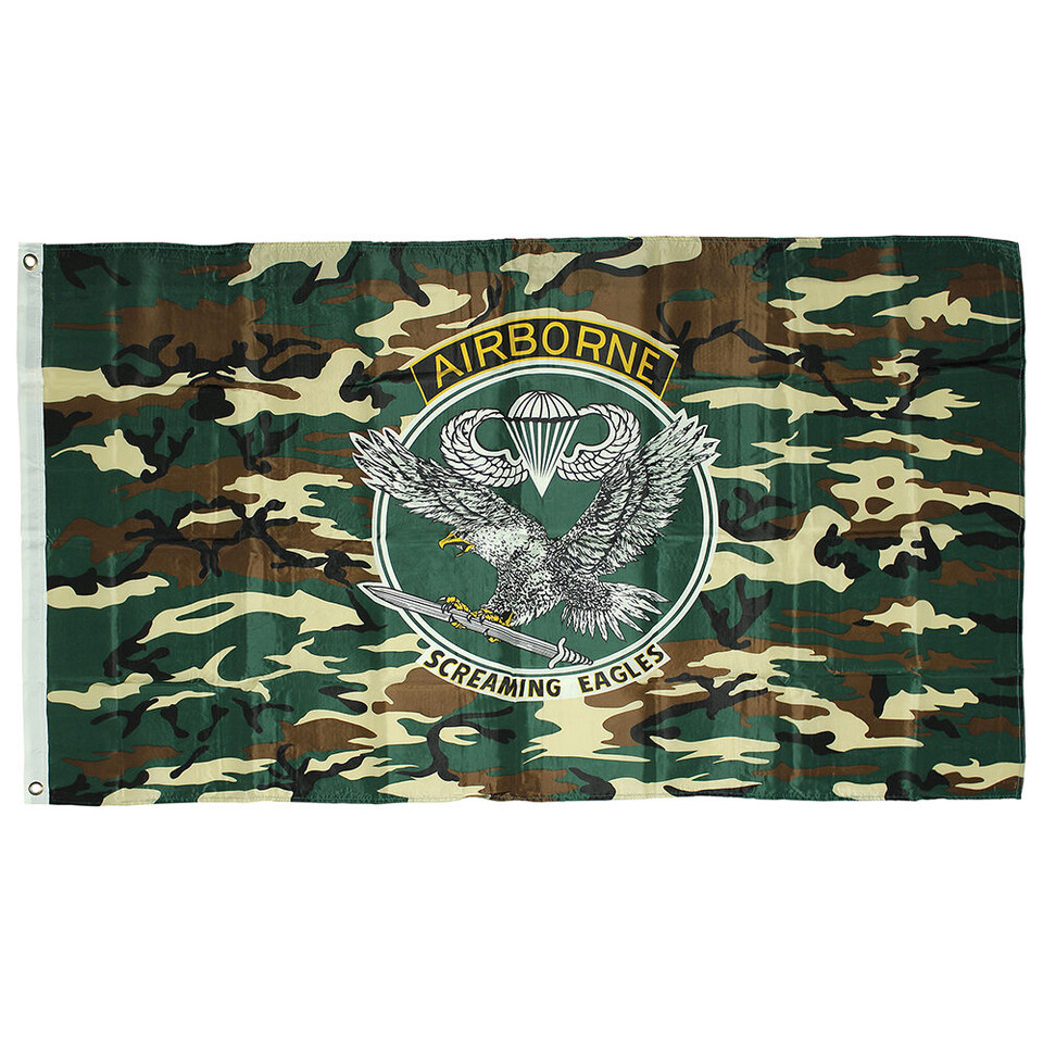 Airborne Camo Flag  R6975 Main Image