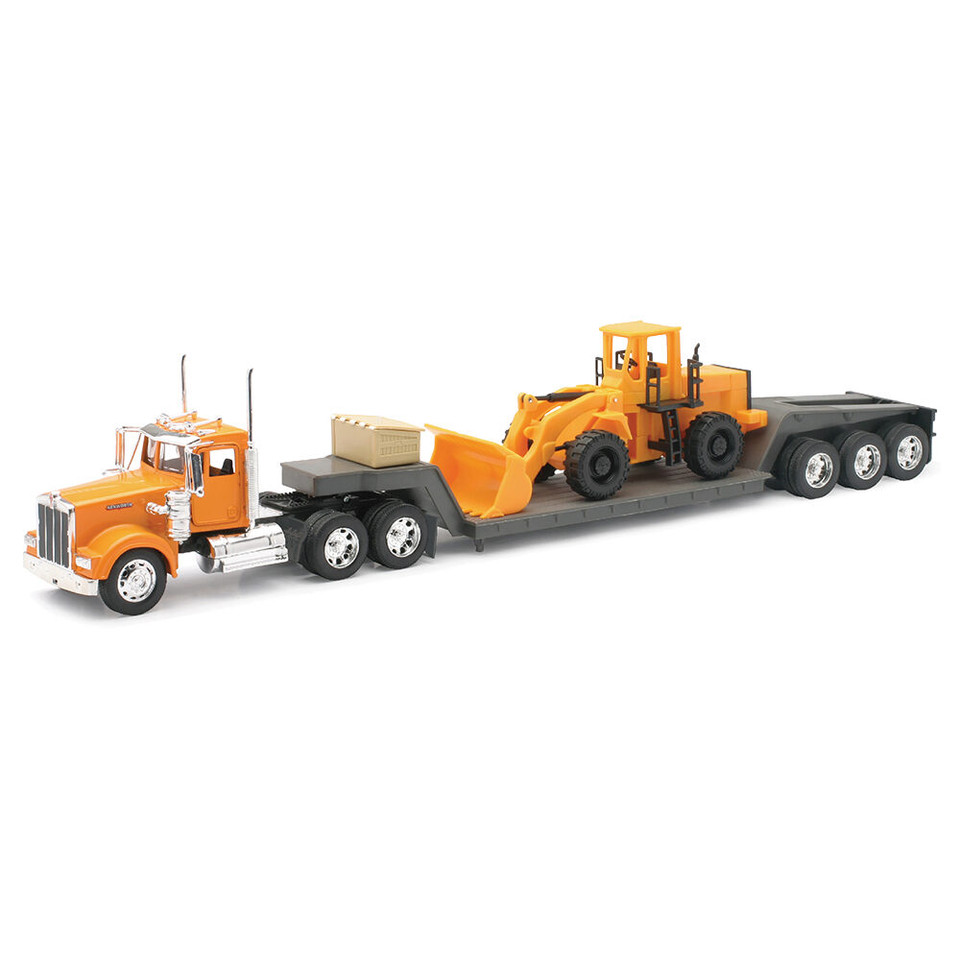 Kenworth W900 w/Lowboy & Wheel Loader Main Image