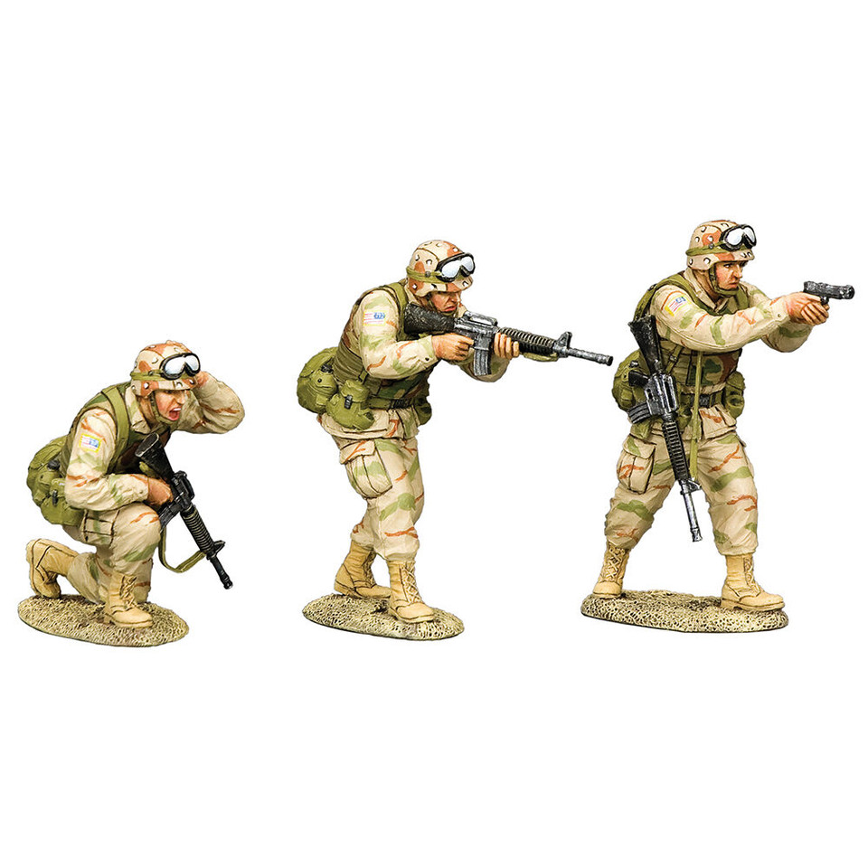 Ranger Fire Team 1/30 Figure Set K&C (BHD017) Main Image