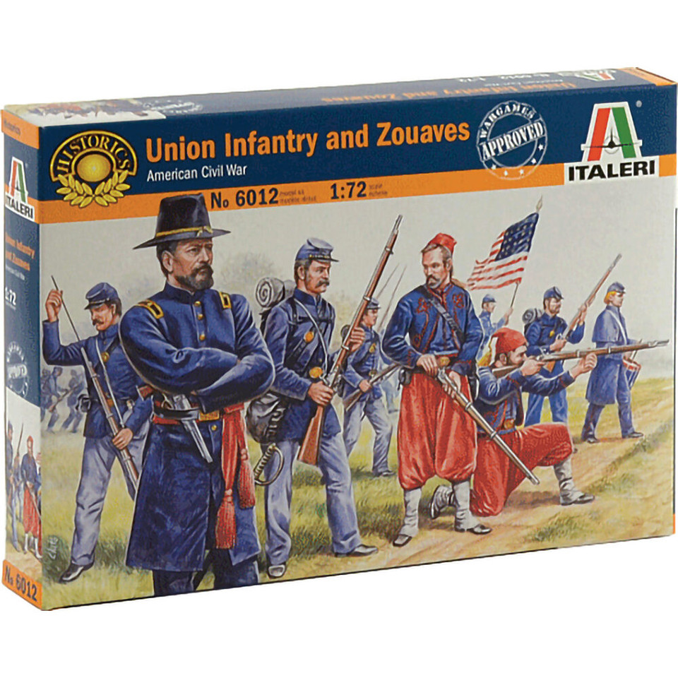 Zuaves 1/72 Plastic Figures Italeri (6012) Main Image