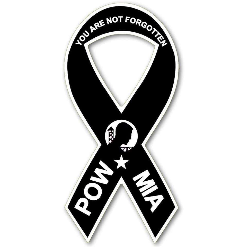 POW*MIA Car Magnet  MG0203 (MA021) Main Image